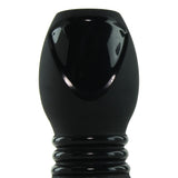 Kink Explore Hollow Silicone 4" Plug in Black