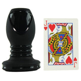 Kink Explore Hollow Silicone 4" Plug in Black