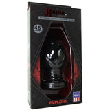 Kink Explore Hollow Silicone 4.5" Plug in Black