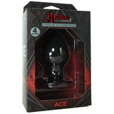 Kink Ace Premium Silicone 4" Plug in Black