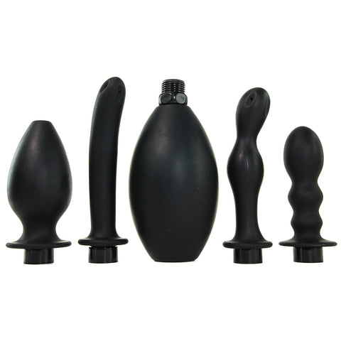 Kink Flow Full Flush Anal Douche & Accessories Kit