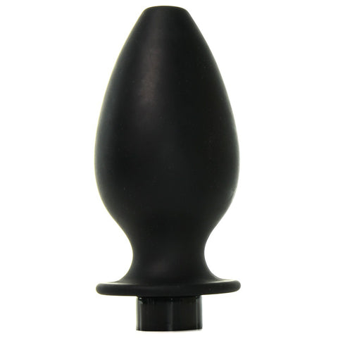 Kink Flow Fill Silicone Douche Accessory in Black