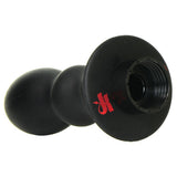 Kink Flow Pleasure Silicone Douche Accessory in Black