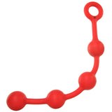 Kink Everything Butt Solid Anal Balls in Red