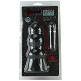 Kink Everything Butt Rippled Vibrating Plug in Black