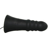 Kink Everything Butt Ridged Vibrating Plug in Black