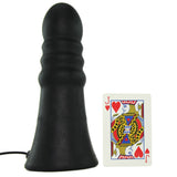 Kink Everything Butt Ridged Vibrating Plug in Black