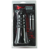 Kink Everything Butt Ridged Vibrating Plug in Black