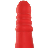 Kink Everything Butt Ridged Vibrating Plug in Red