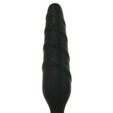 Kink Everything Butt Vibrating Silicone Plug in Black