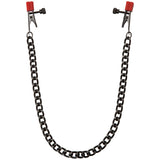 Kink Nipple Clips with Heavy Chain