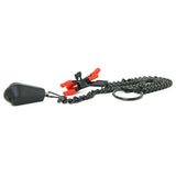 Kink Tug Nipple Clips with Heavy Weight