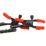 Kink Tug Nipple Clips with Heavy Weight