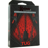 Kink Tug Nipple Clips with Heavy Weight