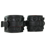 Kink Leather Wrist Restraints in Black