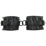 Kink Leather Wrist Restraints in Black