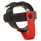 Kink Leather Sub Presenter Cock and Ball Cage