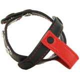 Kink Leather Sub Presenter Cock and Ball Cage