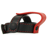 Kink Leather Sub Presenter Cock and Ball Cage