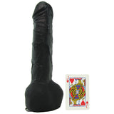 Kink Drencher Silicone Squirting Vac-U-Lock Cock in Black