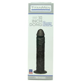 TitanMen UR3 10 Inch Vac-U-Lock Dildo in Black