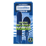 Titanmen 7 Function Vibrating Inflatable Wonder in Blue