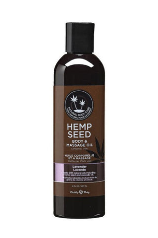 Hemp Seed Massage & Body Oil 2oz/60mL in Lavender