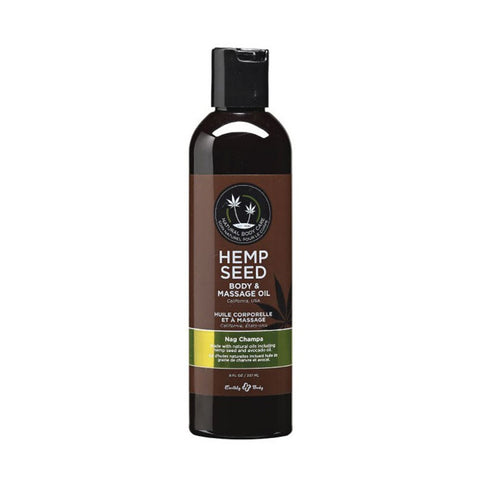 Hemp Massage Oil 2oz/60mL in Nag Champa