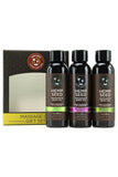 Hempseed Massage Oil Gift Set in 2oz/59mL x 3