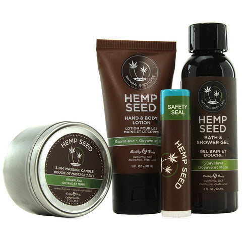 Hemp Seed Mini Mania Skincare Kit in Guavalava