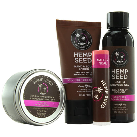 Hemp Seed Mini Mania Skincare Kit in Skinny Dip