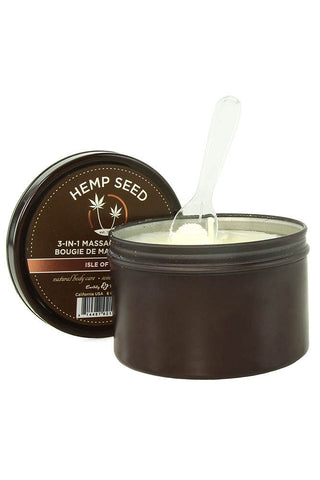 Hemp Seed 3-in-1 Massage Candle 6oz/170g in Isle of You