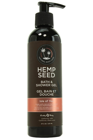 Hemp Seed Bath & Shower Gel 8oz/237mL in Isle of You