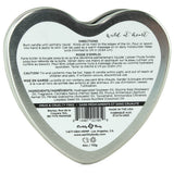 Hemp Seed 3-in-1 Heart Candle 4oz/113g in Wild at Heart