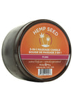 Hemp Seed 3-in-1 Massage Candle 6oz/170g in Fling