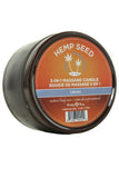 Hemp Seed 3-in-1 Massage Candle 6oz/170g in Crush