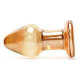 Over Easy Glass Butt Plug
