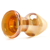 Over Easy Glass Butt Plug