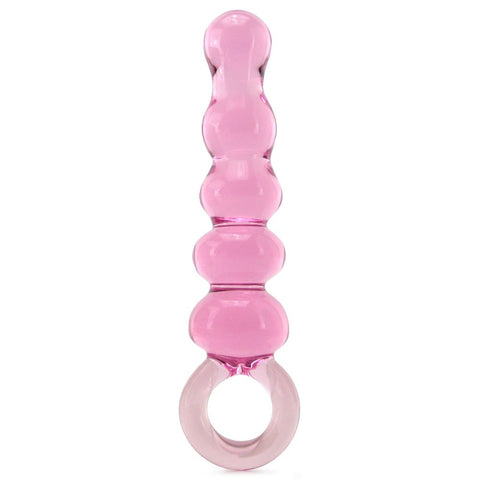 Quintessence Beaded Anal Slider Glass Dildo