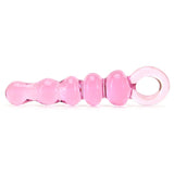 Quintessence Beaded Anal Slider Glass Dildo