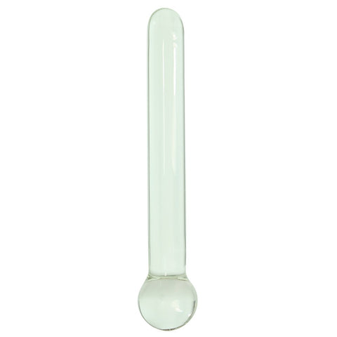 7" Straight Glass Dildo