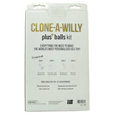 Clone-A-Willy & Balls Vibe Kit in Light Skin Tone