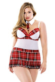 Teachers Pet School Girl Set in 1X/2X