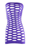 Purple Pothole Tube Dress in OS