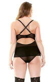 Madison Corset & Panty Set in S