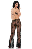 Giselle Cutout Lace Bra and Pant Set in S/M