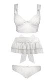 Grace Bra, Tie-Back Skirt and Panty in L