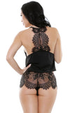 Sadie Cami Top and Lace Shortie in S/M