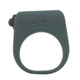 Secret Weapon Vibrating Love Ring in Grey