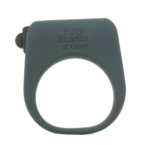 Secret Weapon Vibrating Love Ring in Grey